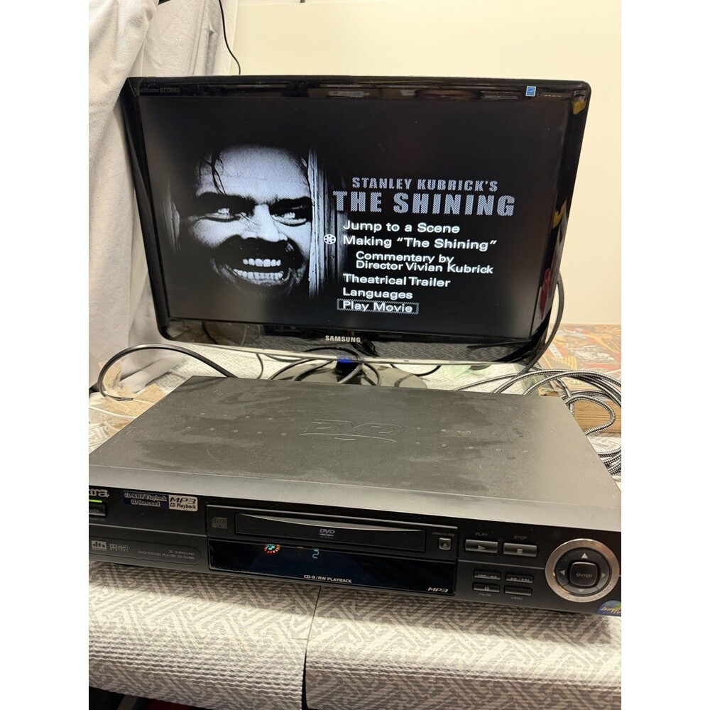 Aiwa XD-DV480U DVD CD Player - TESTED WORKING - No Remote, NO Blu-Ray DVD